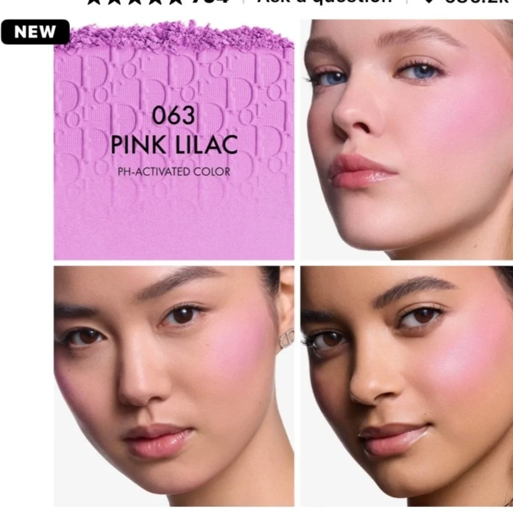 Dior Rosy Glow - Pink Lilac 063,‎ NWOB